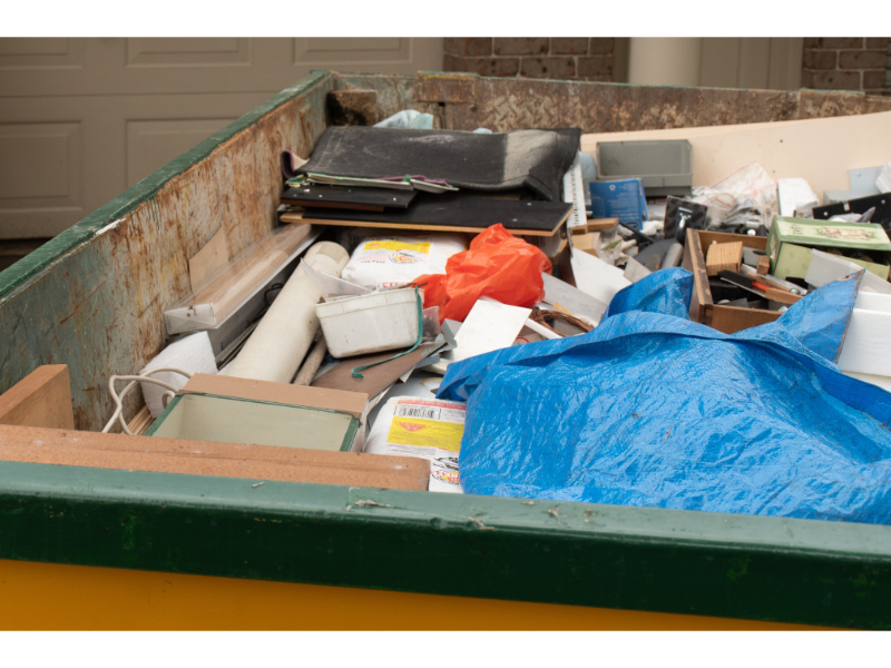 rubbish removal and mini skip bin